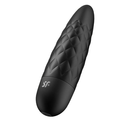 Satisfyer Ultra Power Bullet 5 - Black USB Rechargeable Bullet - BlueBonnet